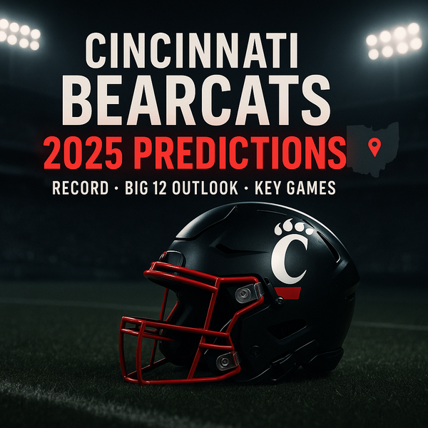 Cincinnati Bearcats 2025 College football Prediction