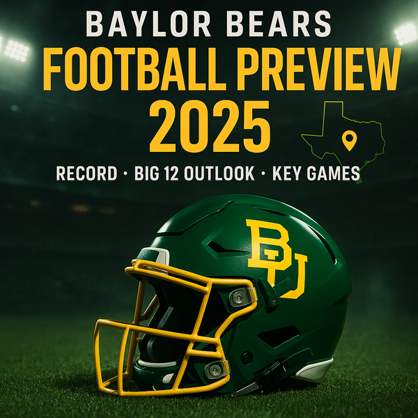 Baylor 2025 Football Preview, Prediction, betting leans